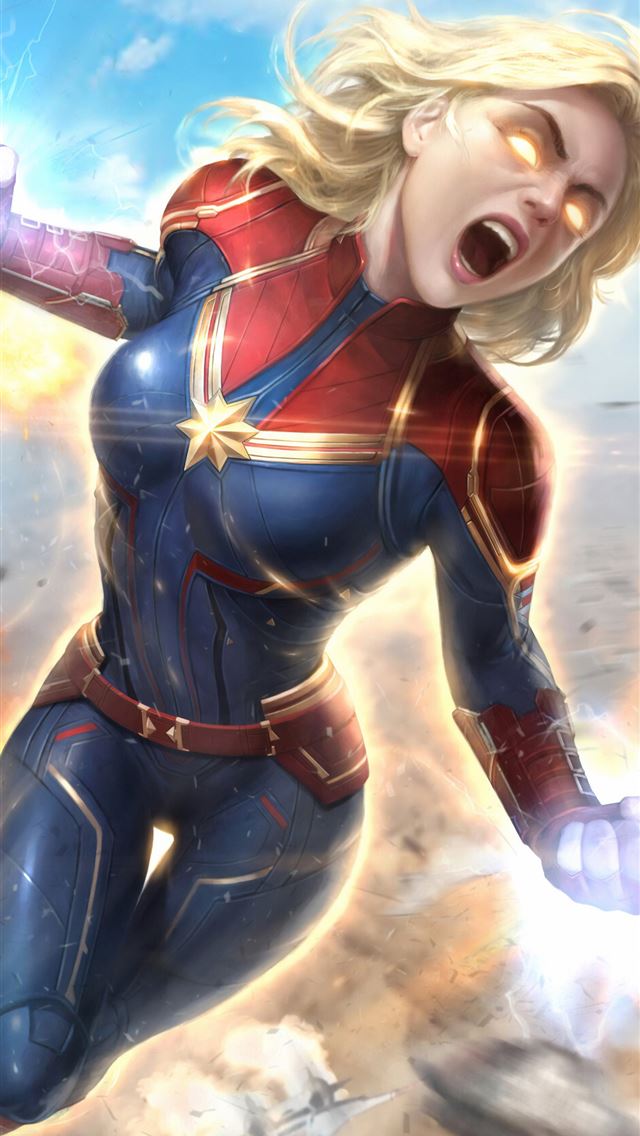 1284x2778 Captain Marvel Newarts Sony Xperia X XZ Z5 Premium... - captain marvel iPhone Wallpaper
