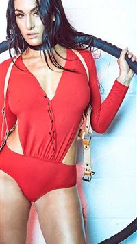 WWE Nikki Bella Fearless Photoshoot 2017 Samsung G... wallpaper