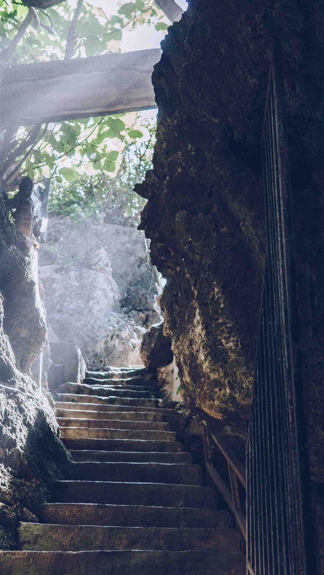 1284x2778 ID 265139 hidden light bali and stair hd 4k - bali iPhone Wallpaper