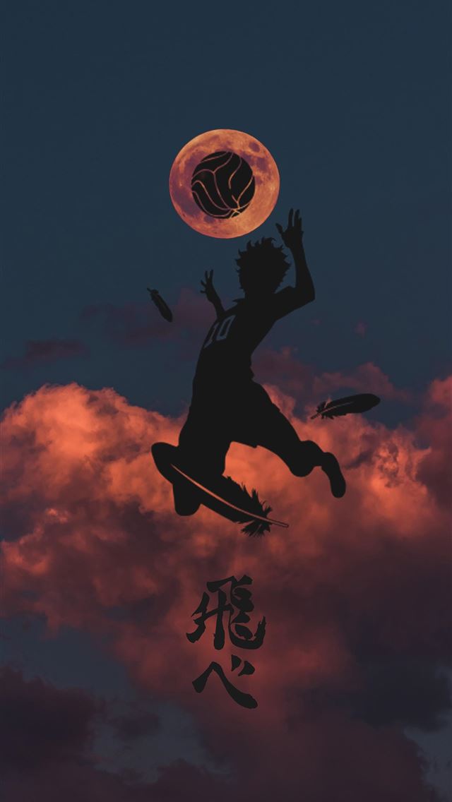 1284x2778 shouyou hinata - anime iPhone Wallpaper