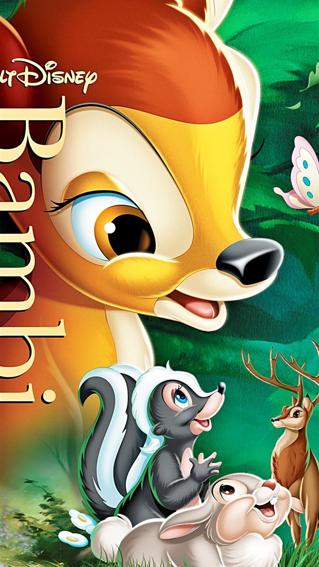 1284x2778 Walt Disney Posters Bambi personaggi Disney foto f... - bambi iPhone Wallpaper