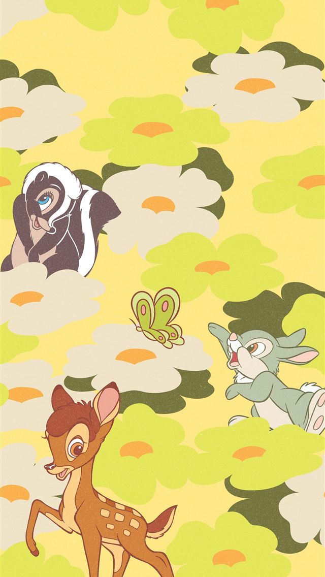 1284x2778 ColourPop - bambi iPhone Wallpaper