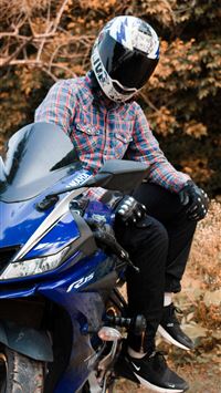 yamaha yzf r1m supersport motorcycle wallpaper