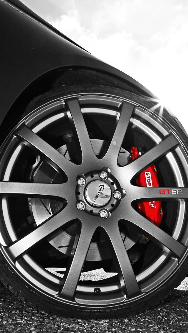 1284x2778 MR Car Design VW Scirocco Black Rocco Picture 2787... - scirocco iPhone Wallpaper