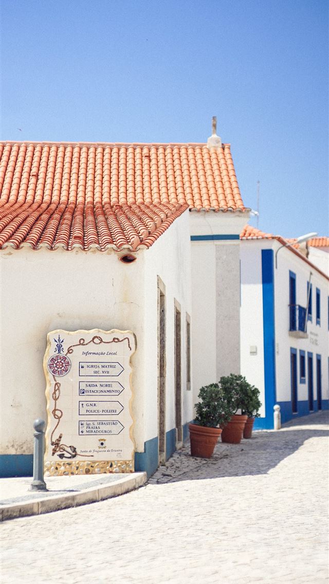 1284x2778 ID 213650 house street portugal and village hd 4k - portugal iPhone Wallpaper
