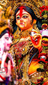 happy durga puja wallpaper