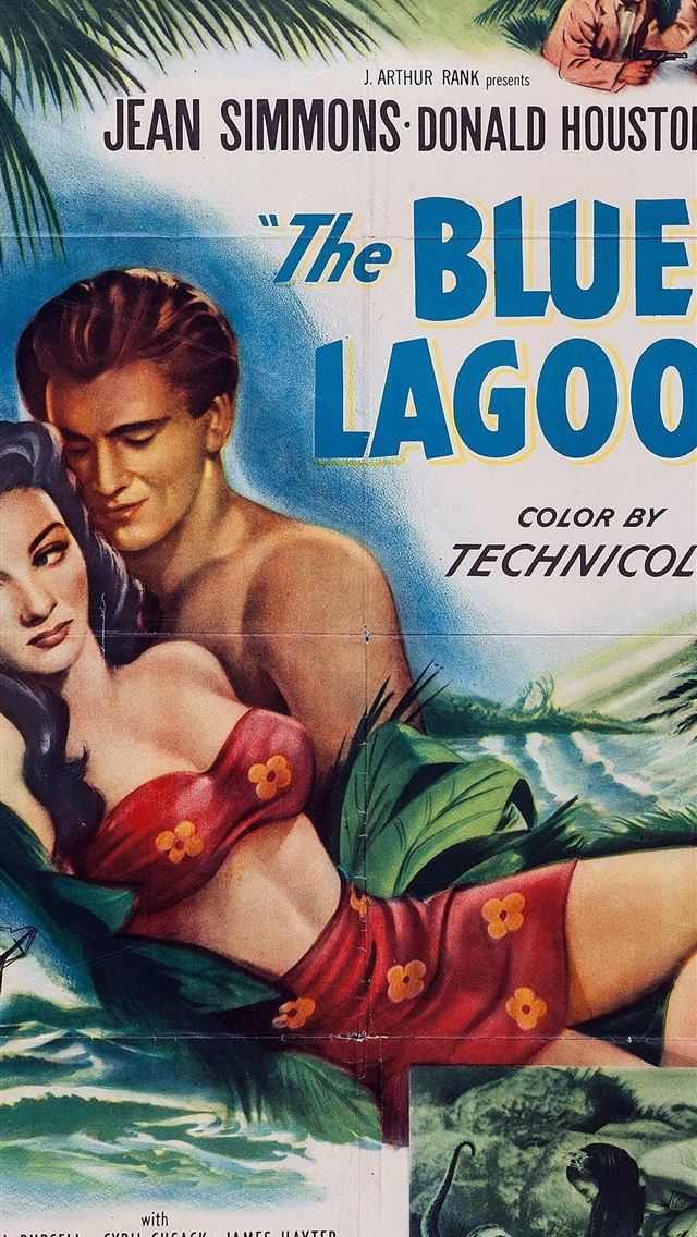 1284x2778 The Blue Lagoon Movie Posters Mogul - blue lagoon iPhone Wallpaper