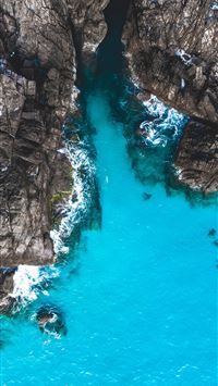 blue lagoon wallpaper