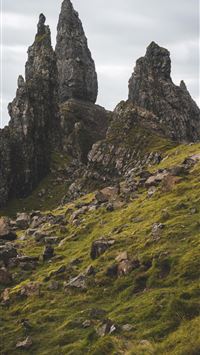 Isle of Skye Old Man Storr OC Pixalaya wallpaper