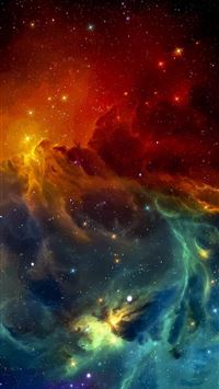 space galaxy iPhone wallpaper