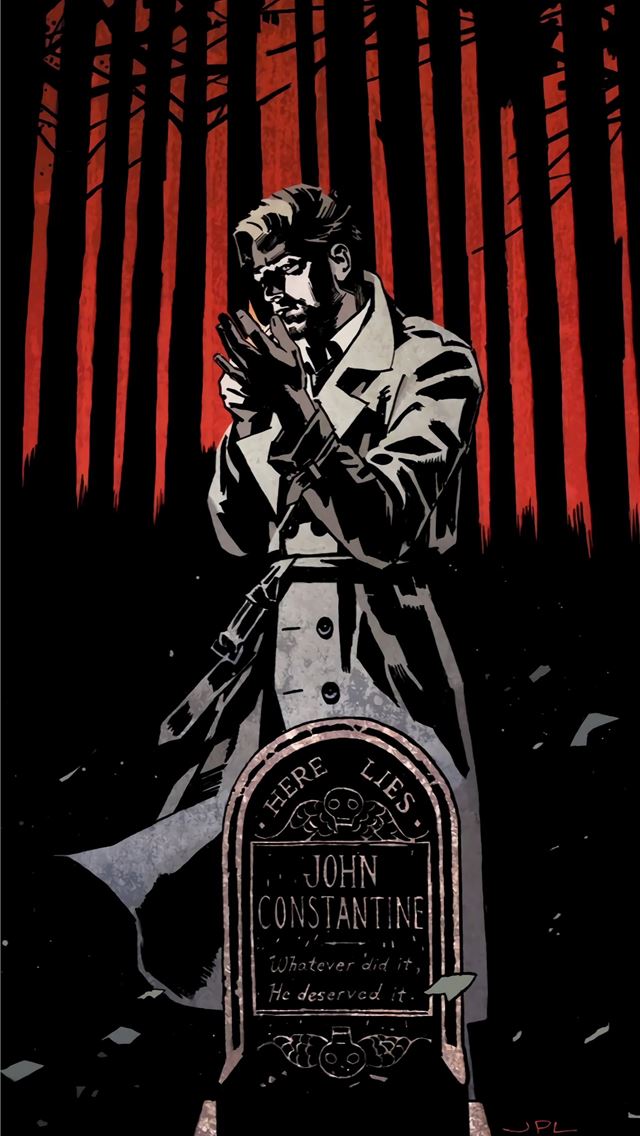 1284x2778 Hellblazer John Constantine Amoledbackgrounds - john constantine iPhone Wallpaper