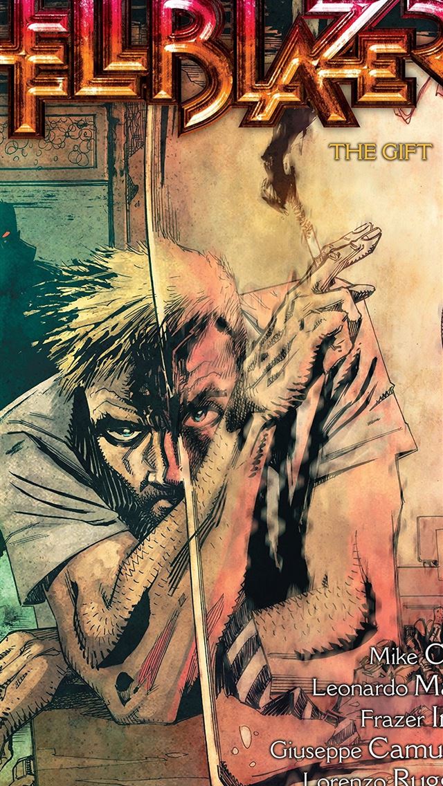 1125x2436 John Constantine Hellblazer Vol 18 The Gift teahub... - john constantine iPhone Wallpaper
