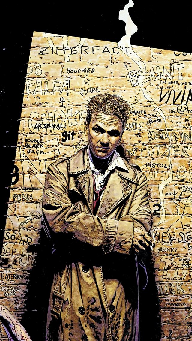 1284x2778 Hellblazer John Constantine Amoledbackgrounds - john constantine iPhone Wallpaper