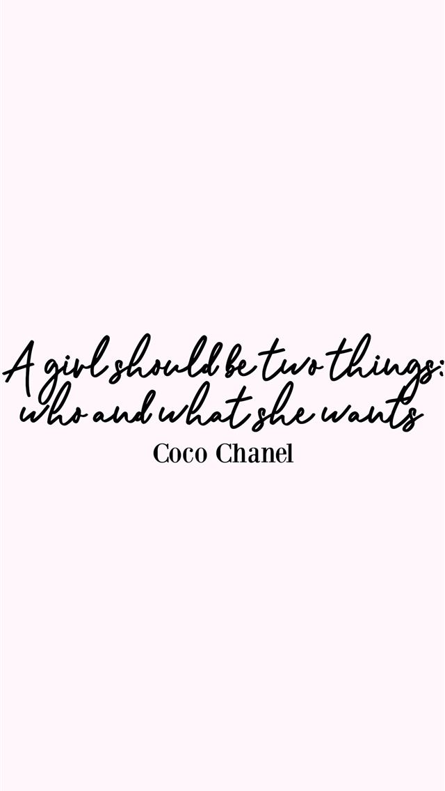 1284x2778 Sassy Coco Chanel Quotes - coco chanel iPhone Wallpaper