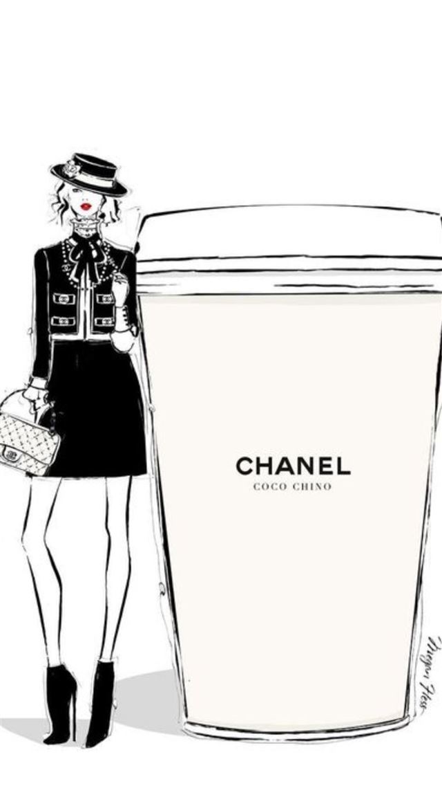 1284x2778 coco chanel - coco chanel iPhone Wallpaper