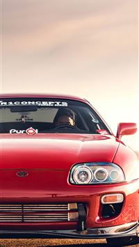 Download wallpaper 800x1420 toyota supra toyota car black iphone  se5s5c5 for parallax hd background