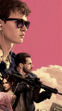 Baby Driver Jamie Foxx Kevin Spacey Jon Hamm 4K 8K... wallpaper