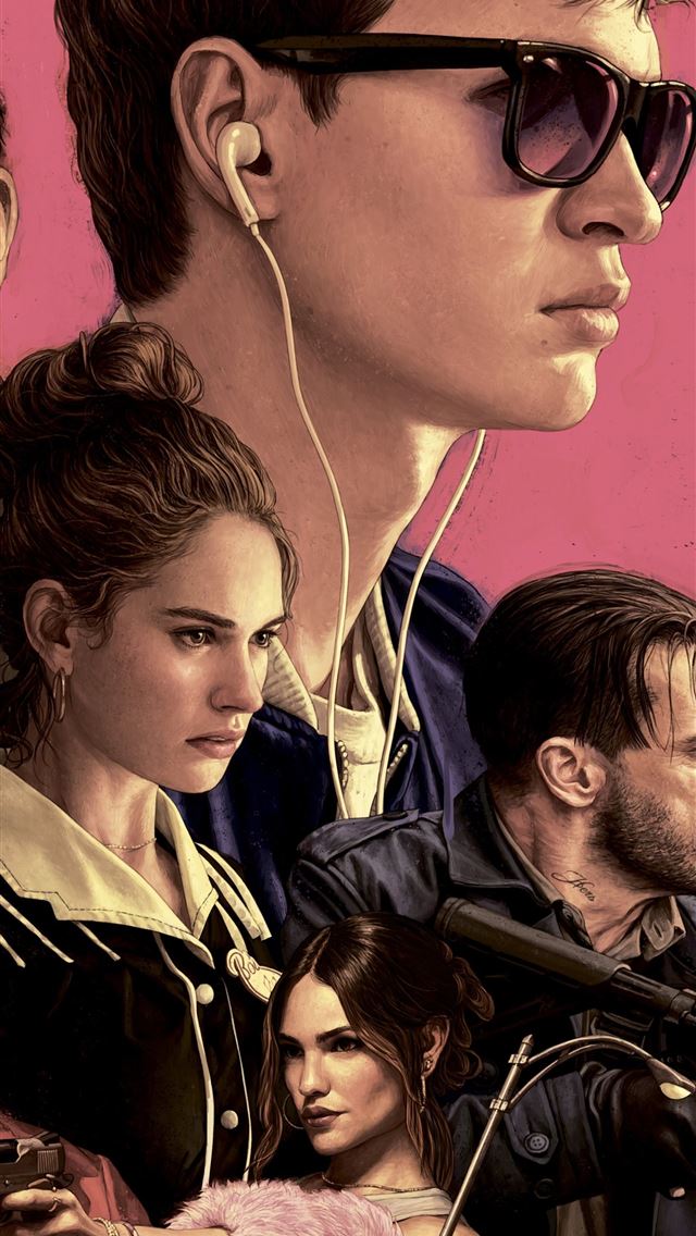 1284x2778 Baby Driver Poster Samsung Galaxy Note 9 8 S9 S8 S... - baby driver iPhone Wallpaper