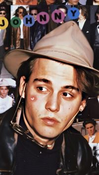 Young Johnny Depp wallpaper