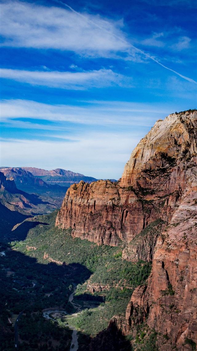 1284x2778 Zion National Park 5k Sony Xperia X XZ Z5 Premium ... - zion national park iPhone Wallpaper