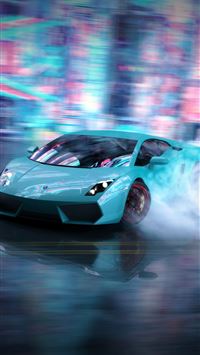 Lamborghini Diablo HD Cave wallpaper