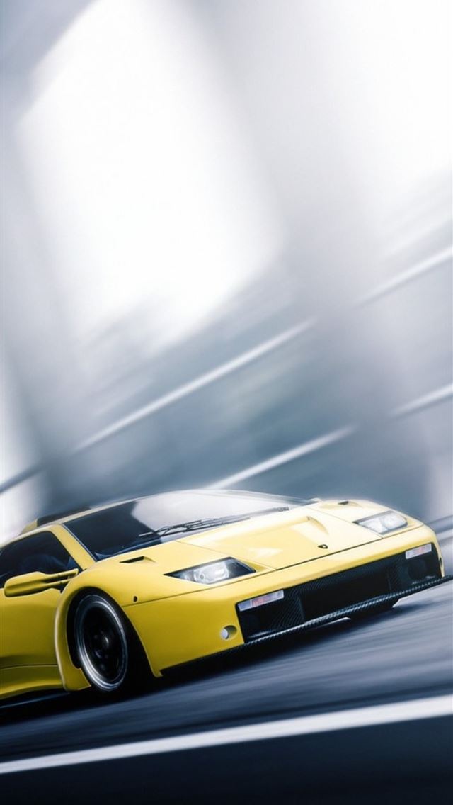1284x2778 Lamborghini Diablo In Motion Sony Xperia X XZ Z5 P... - lamborghini diablo iPhone Wallpaper