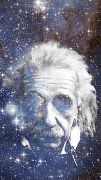 Albert Einstein Wallpaper by msstenq on DeviantArt