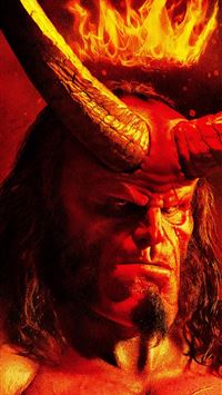 Hellboy David Harbour poster 5K Movies wallpaper