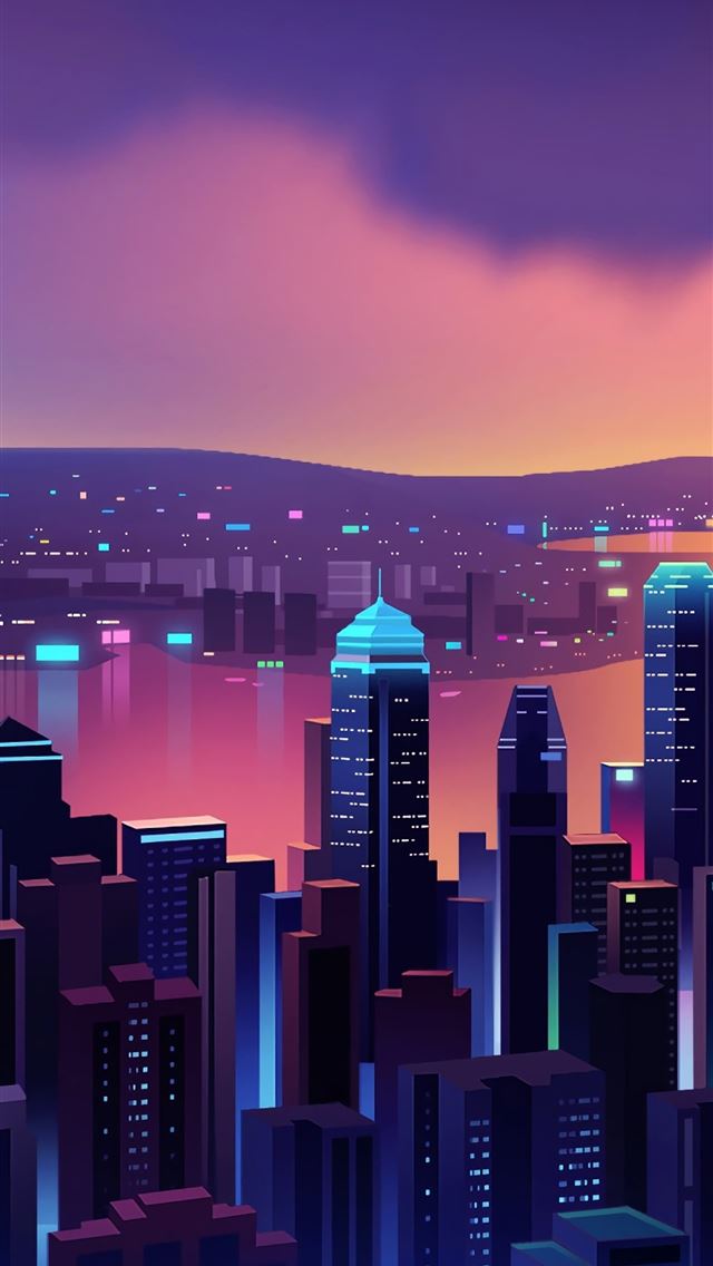 1284x2778 Hong Kong Minimal 4k Sony Xperia X XZ Z5 Premium H... - hong kong iPhone Wallpaper