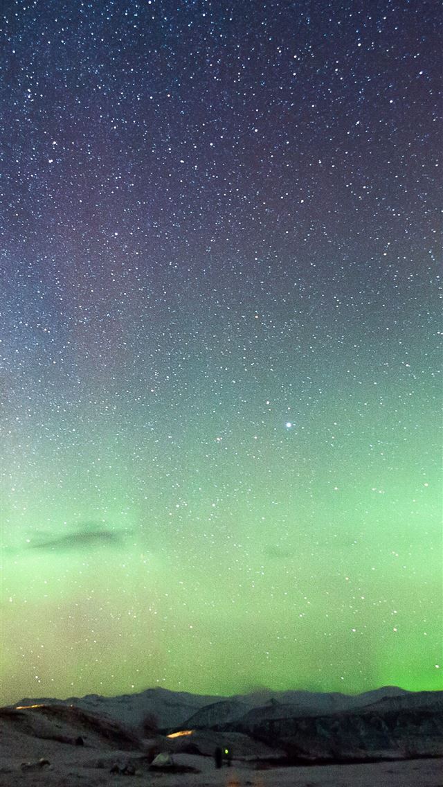 1284x2778 Iceland 5k 4k northern lights mountains night star... - iceland iPhone Wallpaper
