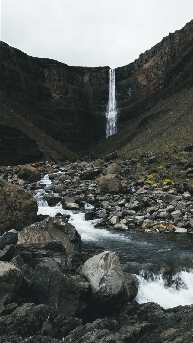 1284x2778 Nice for your mobile Hengifoss Iceland 1755 3108 E... - iceland iPhone Wallpaper