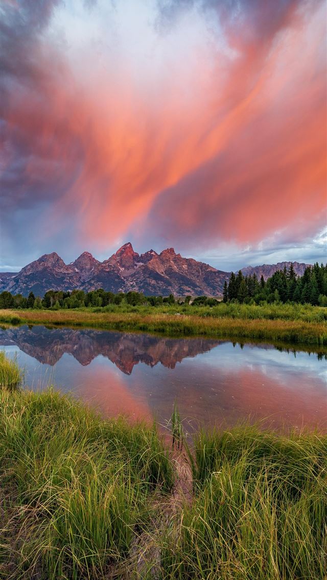 1284x2778 One of my favorite sunrises from last summer in Gr... - grand teton national park iPhone Wallpaper