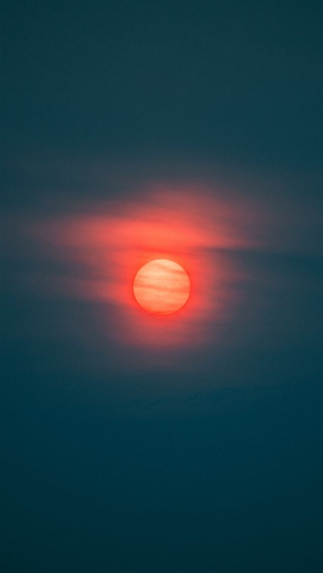 1284x2778 Sunset Red Sun - sun iPhone Wallpaper