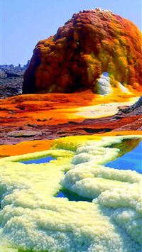 Dallol Volcano Wallapapers wallpaper