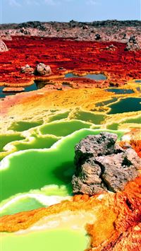 Dallol Volcano Wallapapers wallpaper