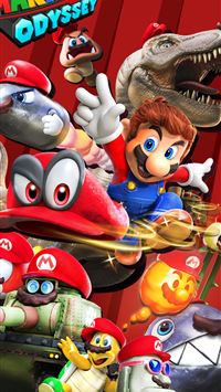 super mario odyssey wallpaper