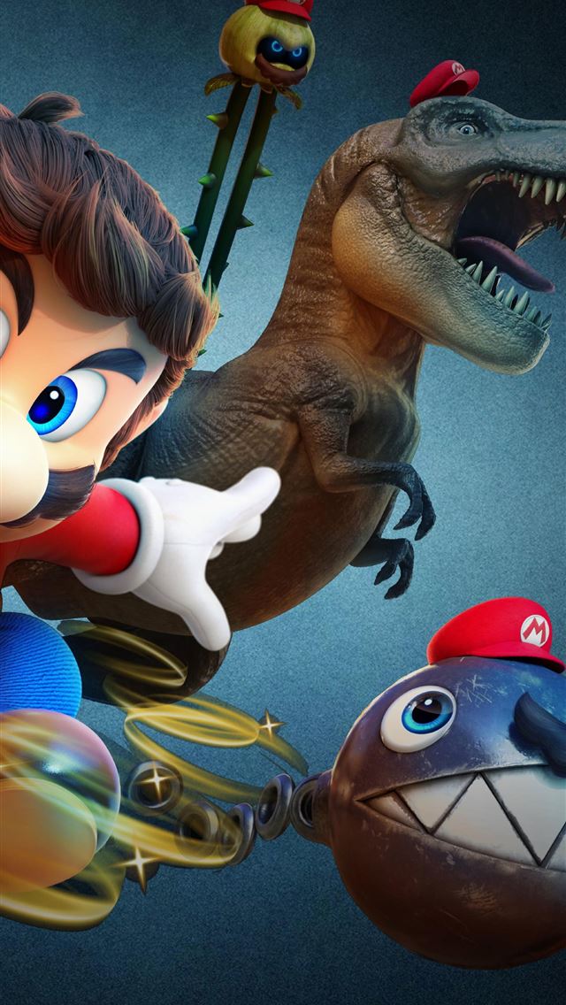 1284x2778 Super Mario Odyssey Sony Xperia X XZ Z5 Premium HD... - super mario odyssey iPhone Wallpaper