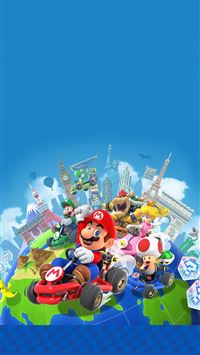 Download Super Mario 8K Phone Wallpaper