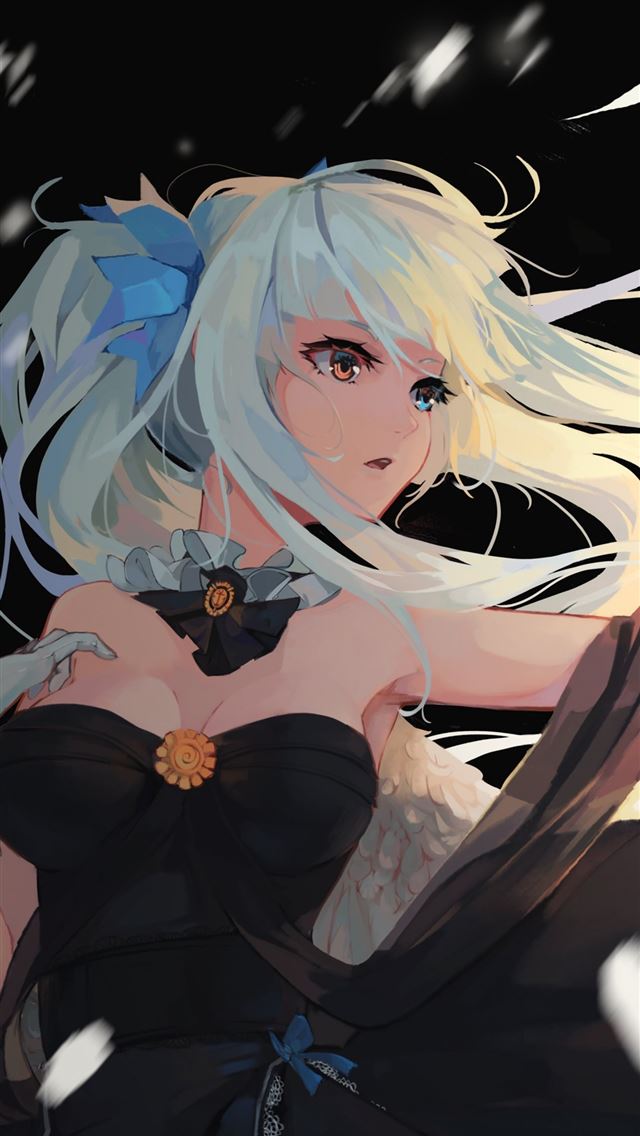 1284x2778 angel kagura mea virtual youtuber anime girl art s... - youtuber iPhone Wallpaper