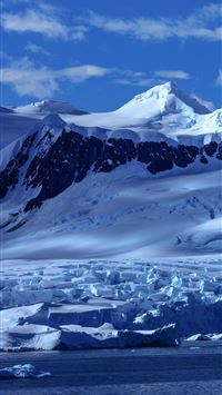 Paradise Bay Antarctica Cave wallpaper