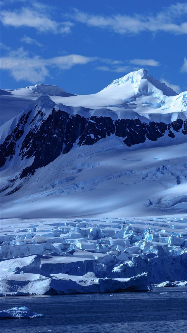 1284x2778 Paradise Bay Antarctica Cave - antarctica iPhone Wallpaper