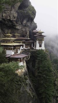 Tiger's Nest Bhutan wallpaper