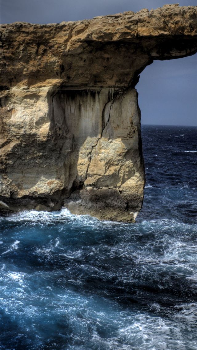 1284x2778 Malta 5k 4k Sea ocean rocks Nature - malta iPhone Wallpaper