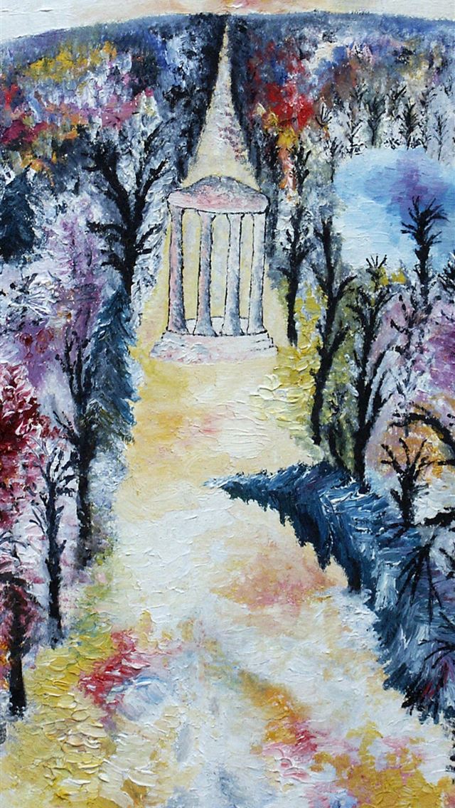 1284x2778 Sergey Zagraevsky Paintings  - 1600x900 iPhone Wallpaper