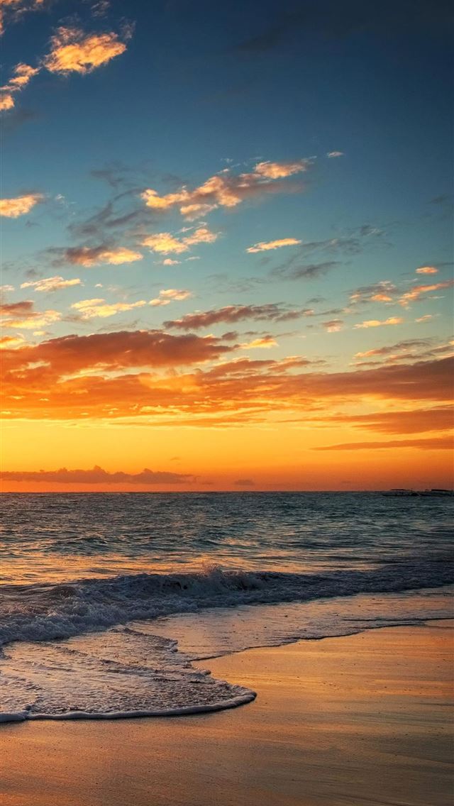 1284x2778 sunset beach - sunset beach iPhone Wallpaper