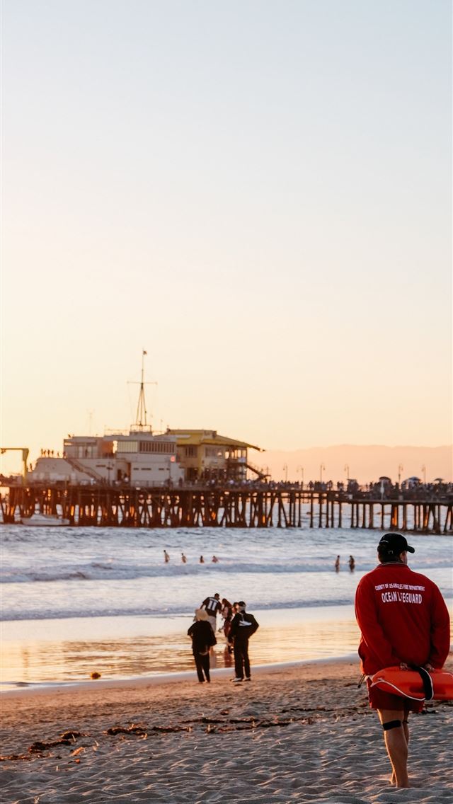 1284x2778 santa monica pier - santa monica pier iPhone Wallpaper