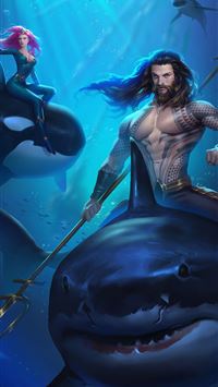 mera aquaman wallpaper