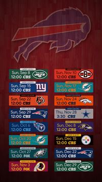 Free download Bulk Day Schedule View Original [Updated on 09232015 at  040954 [1920x1200] for your Desktop, Mobile & Tablet, Explore 50+ Buffalo  Bills Schedule Wallpaper