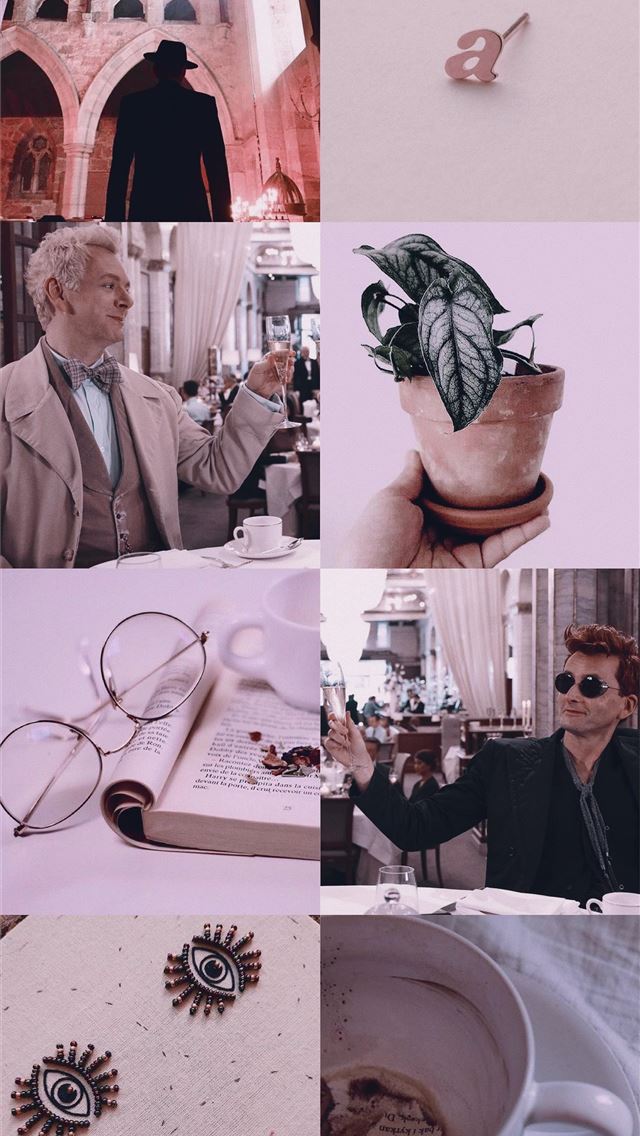 1284x2778 good omens - good omens iPhone Wallpaper