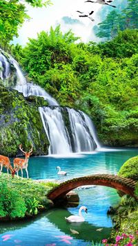 plitvice lakes national park wallpaper